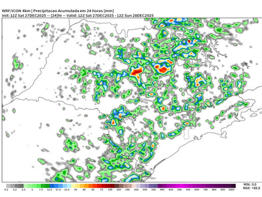 Alerta de Calor em SP: Domingo tem máxima de 37°C e risco de tempestades severas