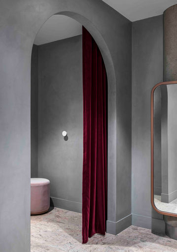 Mott & Mulberry, New Generation Cork, Calais Cream, Harvest Collection, Sienna, Marble Cork, changing room with cork flooring, cork flooring VIC