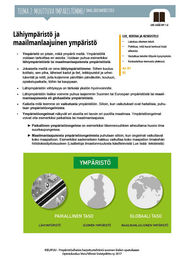 MY 1.6 Lähiympäristö ja maailmanlaajuinen ympäristö