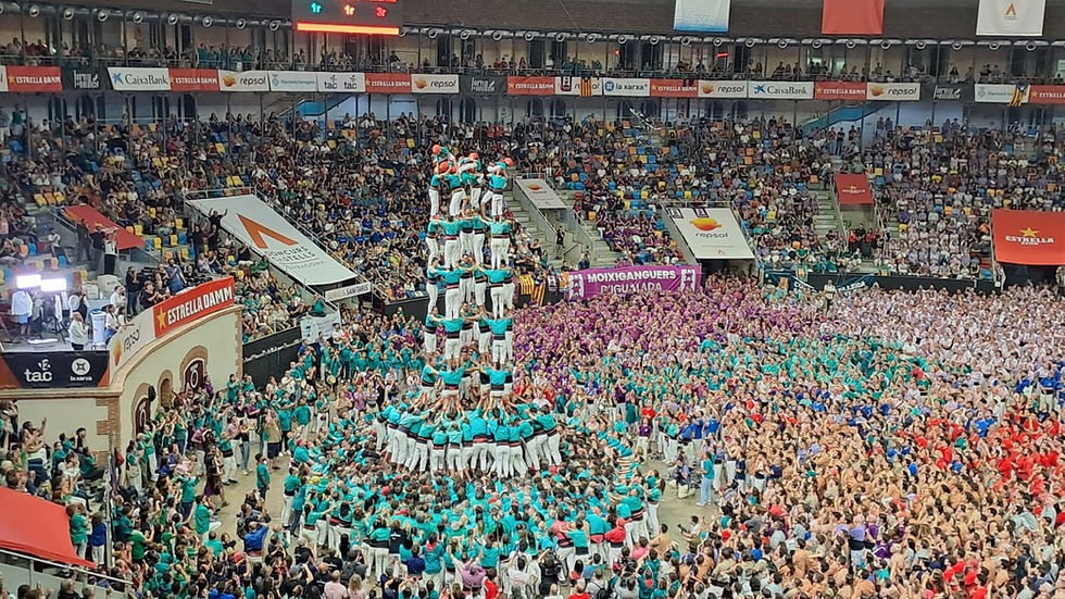 Els Castellers de Vilafranca, campions del XXX Concurs de Castells de Tarragona