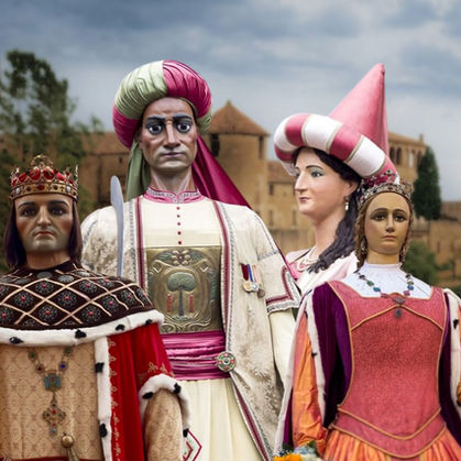Els Gegants de Vilafranca i els del Pi celebraran el 425è aniversari de la canonització de Sant Ramon de Penyafort