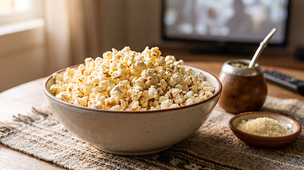 Savory Pizza-Flavored Popcorn