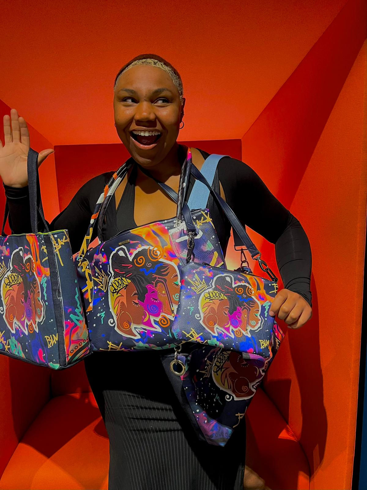 Sista Denim Tote Bag