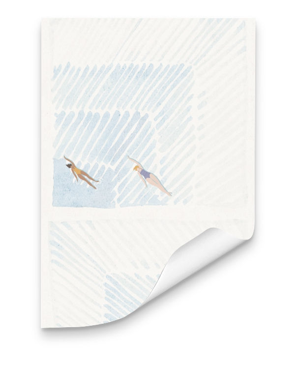 Miniatura: papel de parede nadadoras