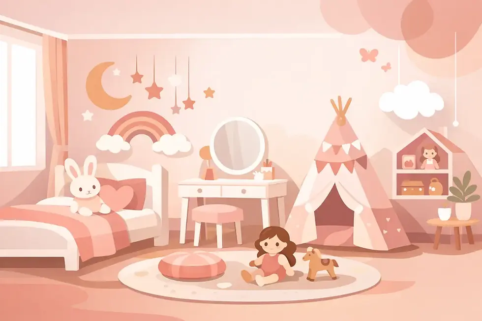 Decoração infantil menina quarto com estilo