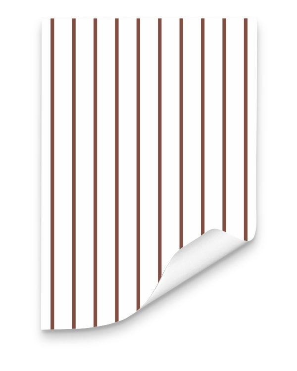 Miniatura: papel de parede listrado vinho