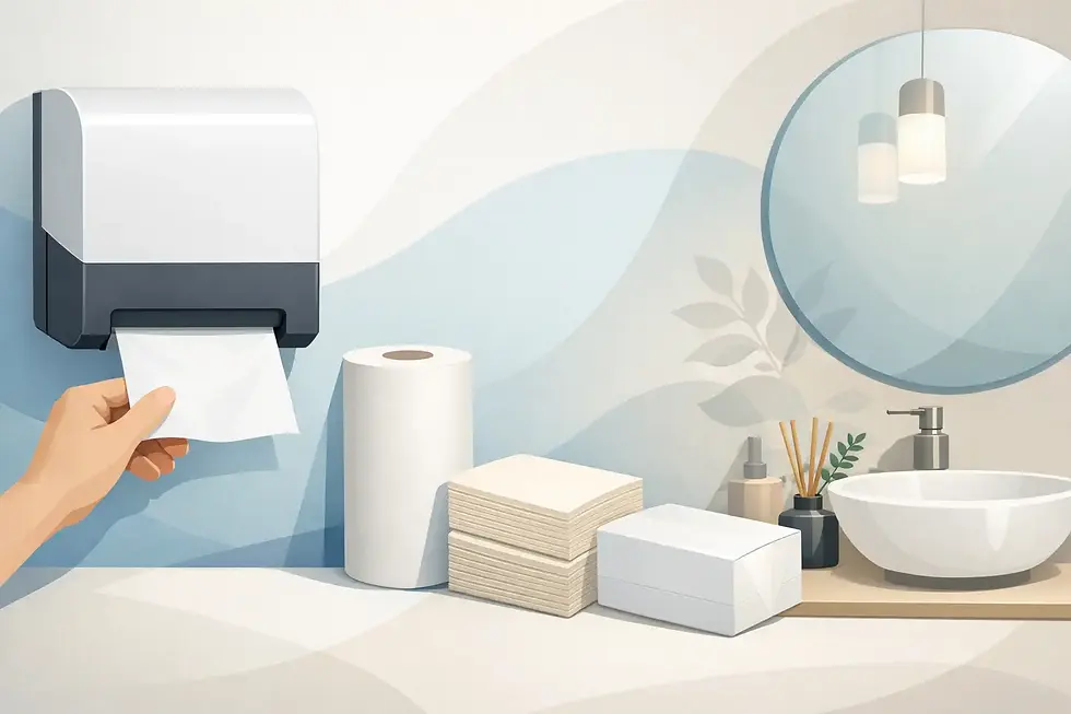 Papel para lavabo sofisticado: como escolher