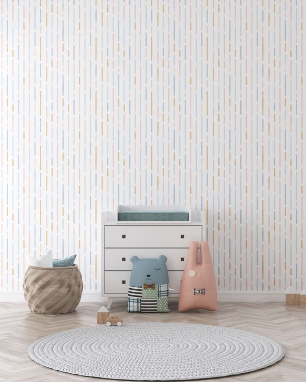 Miniatura: Papel de parede de listras