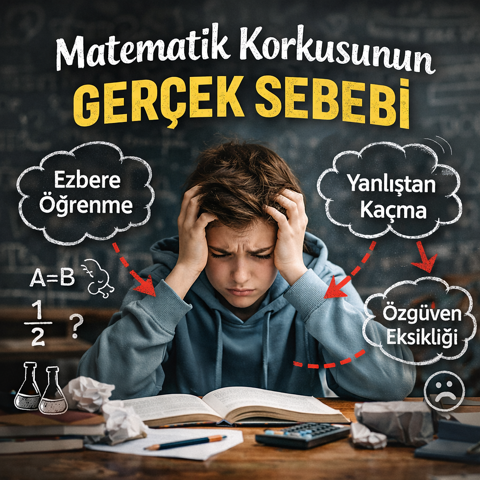 Matematik Korkusunun Gerçek Sebebi