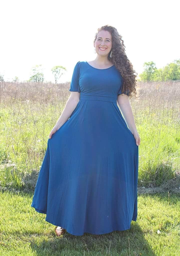 Thumbnail: Timeless Teal Butterfly Maxi 