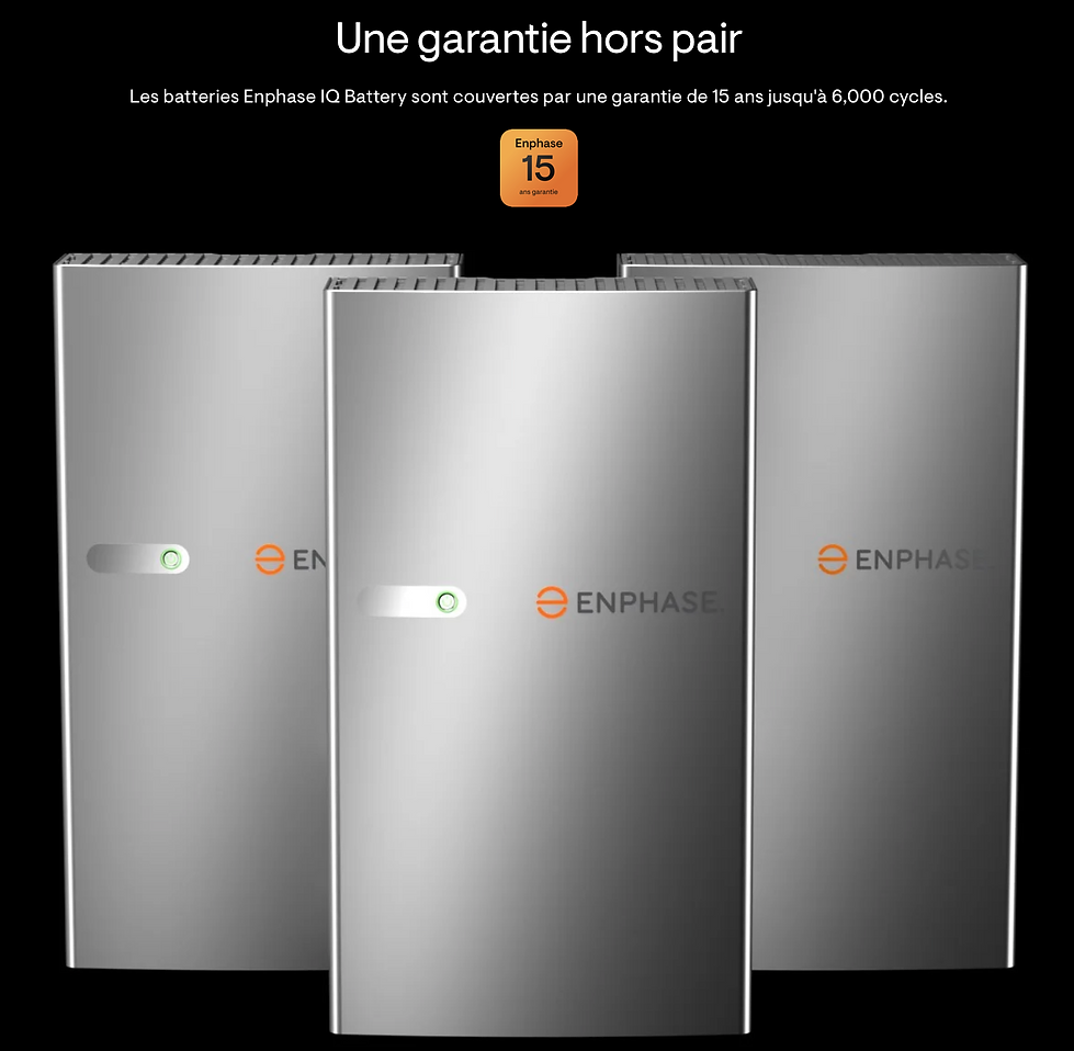 JL Électrique - Produits Enphase