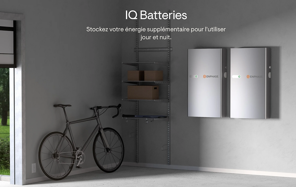 JL Électrique - Produits Enphase