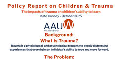 Policy Report on Children and Trauma