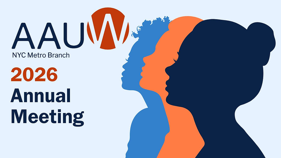 AAUW NYC Metro 2026 Annual Meeting