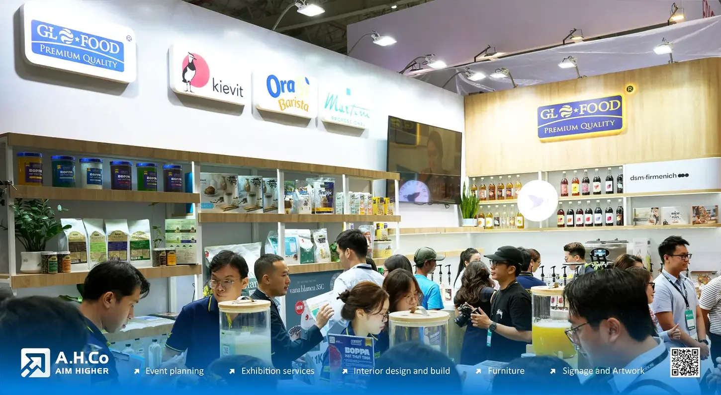 ahco_design_and_build_glofood_booth_exhibition_cafe_show_2025
