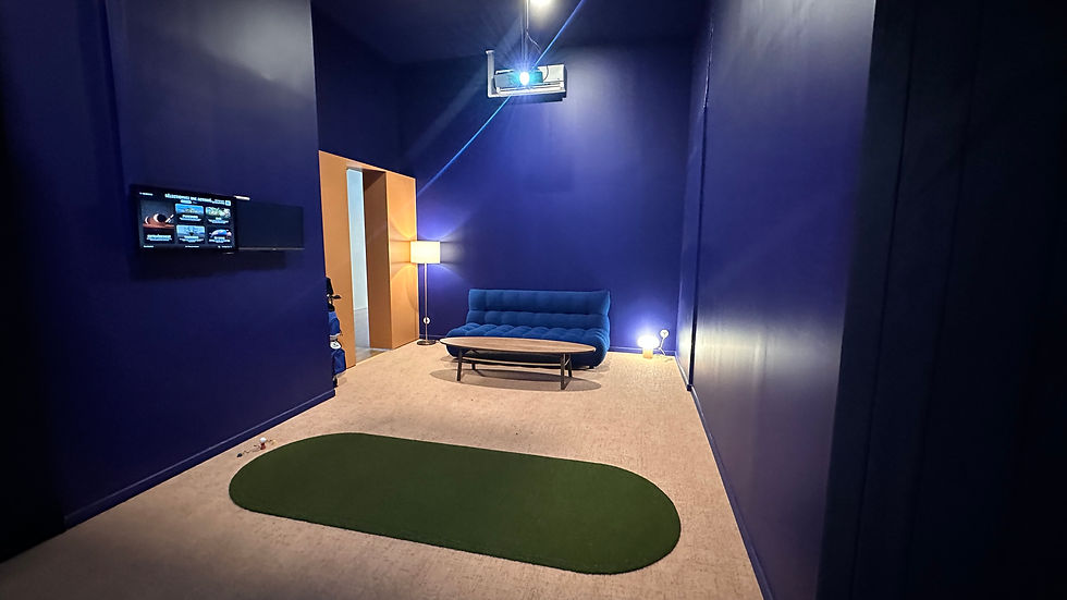 La référence des simulateurs de golf Trackman
