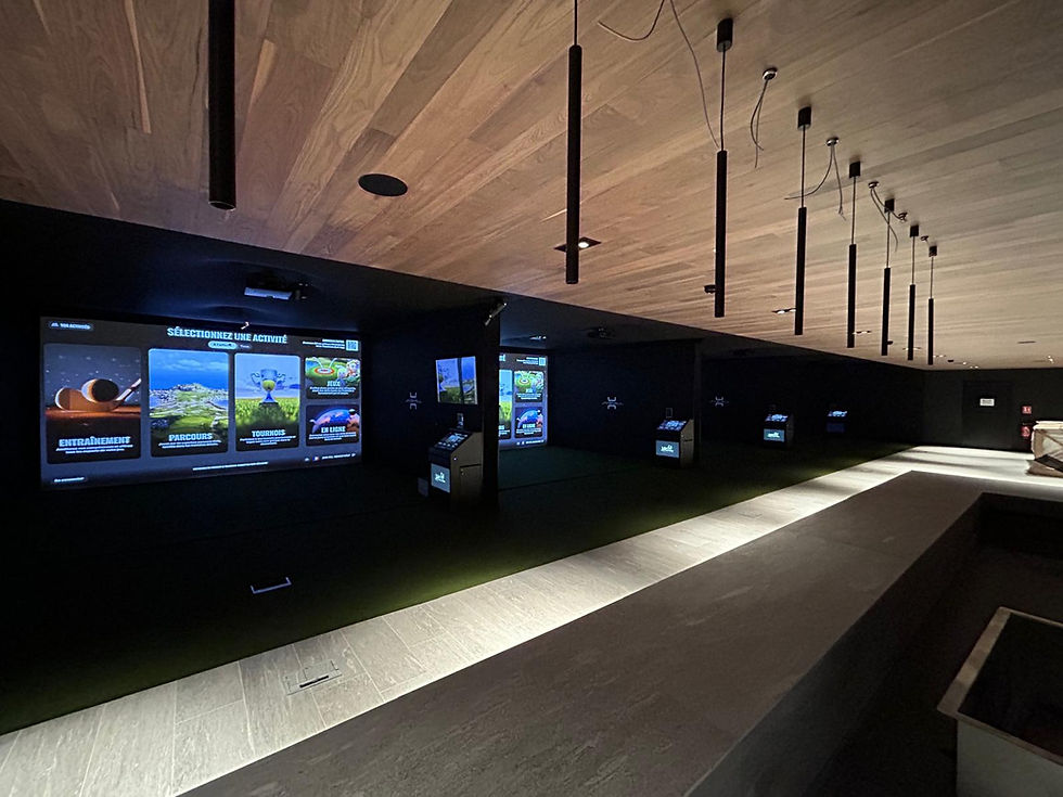 Golf simulator JivaHill