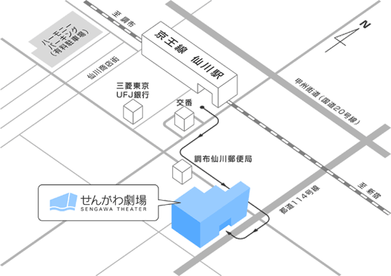 せんがわ劇場map.gif