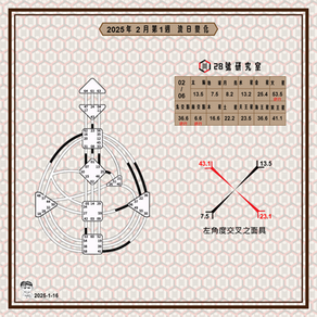 2025年02月06日的流日圖