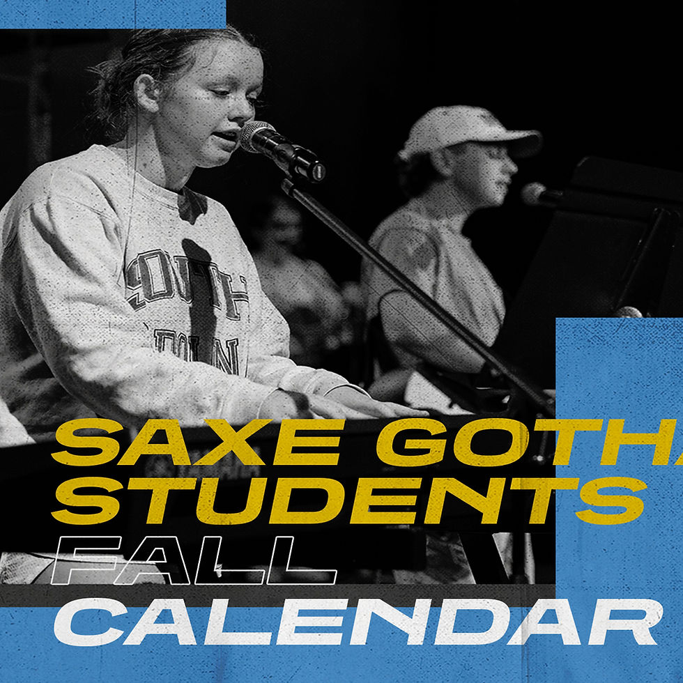 Fall Students Calendar