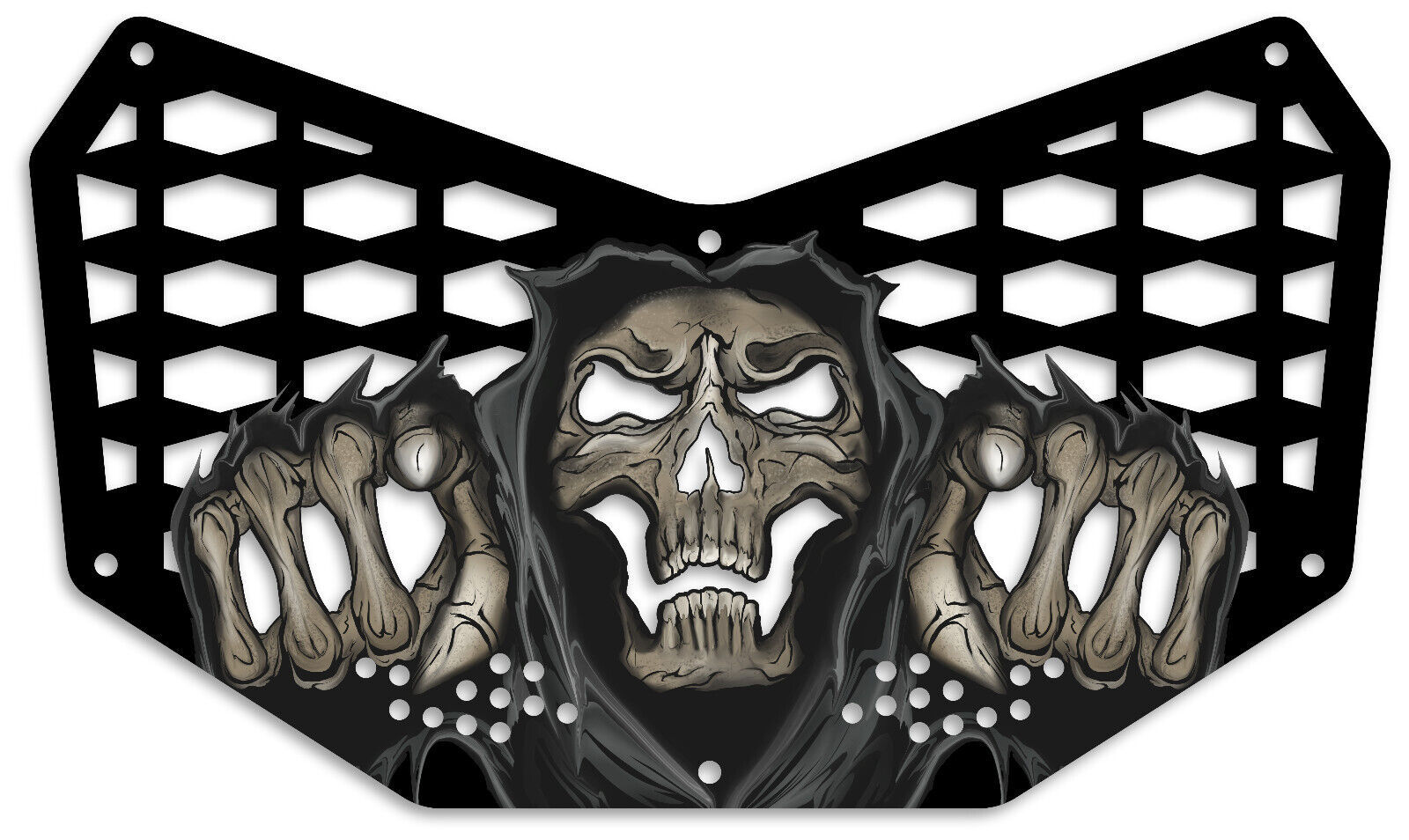 Canam X3 Grill Skull Reaper Grille