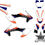 Thumbnail: KTM SX50 SX 50 2016 - 2023 Graphics Kit Fury