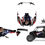 Thumbnail: Polaris RZR Turbo S XP Wrap Pinup flag Graphics Decal 2019-2022 /upper door only