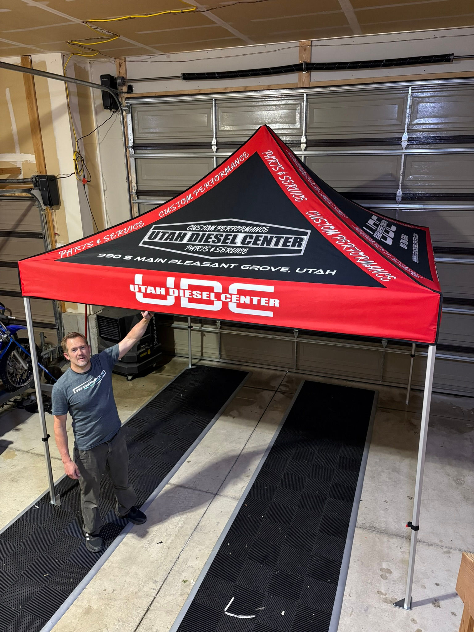 Event Tent 10X10 Custom Print (Full Color)