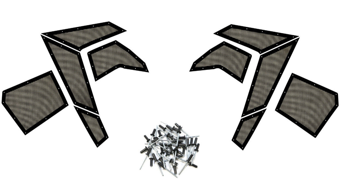 Polaris Axys Side Panel Air Vent Kit 10 piece Cooling Snowmobile 2015 - 2022