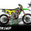 Thumbnail: KX450F Kawasaki Pinup Lady Luck Graphics Kit 2016-2018 KX 450