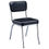 Thumbnail: Retro 5-piece Oval Dining Table Set White and Black