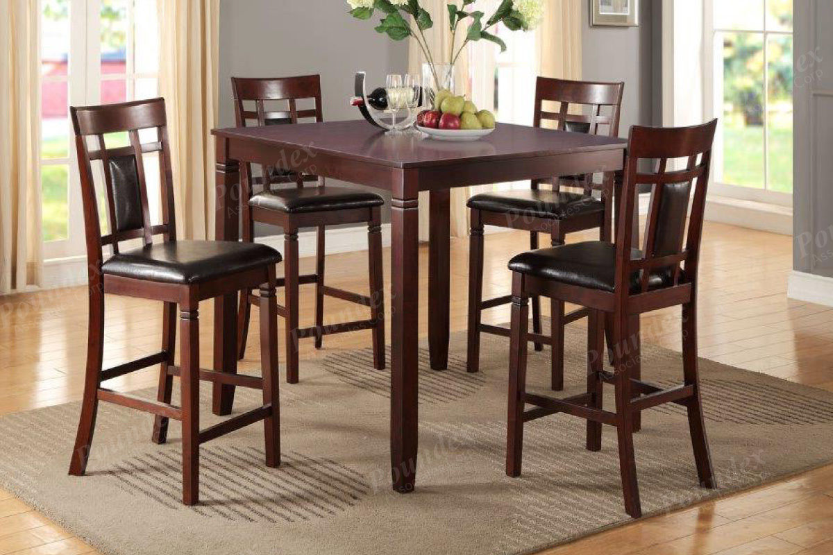 MANHATTAN II 5PCS. PACK COUNTER HEIGHT DINING
