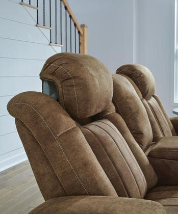 Thumbnail: Wolfridge Sofa and Loveseat POWER RECLINERS AND ADJHEAD REST