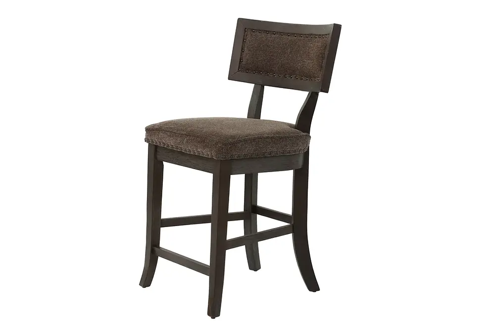 Thumbnail: 7-PCS. Counter Height Table + 6 HIGH CHAIRS, Built in Leaf + Under-Table Storage