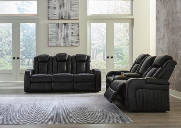 Thumbnail: Caveman Den Sofa and Loveseat POWER RECLINERS