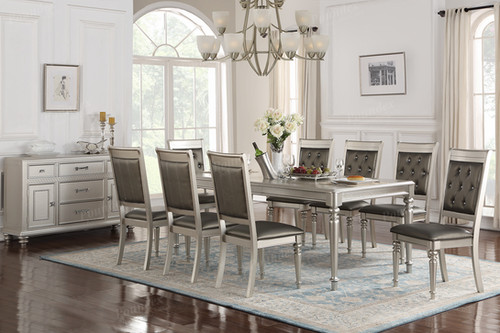THE CELESTE 9 PCS DINING ROOM SET | montecarlofurniture
