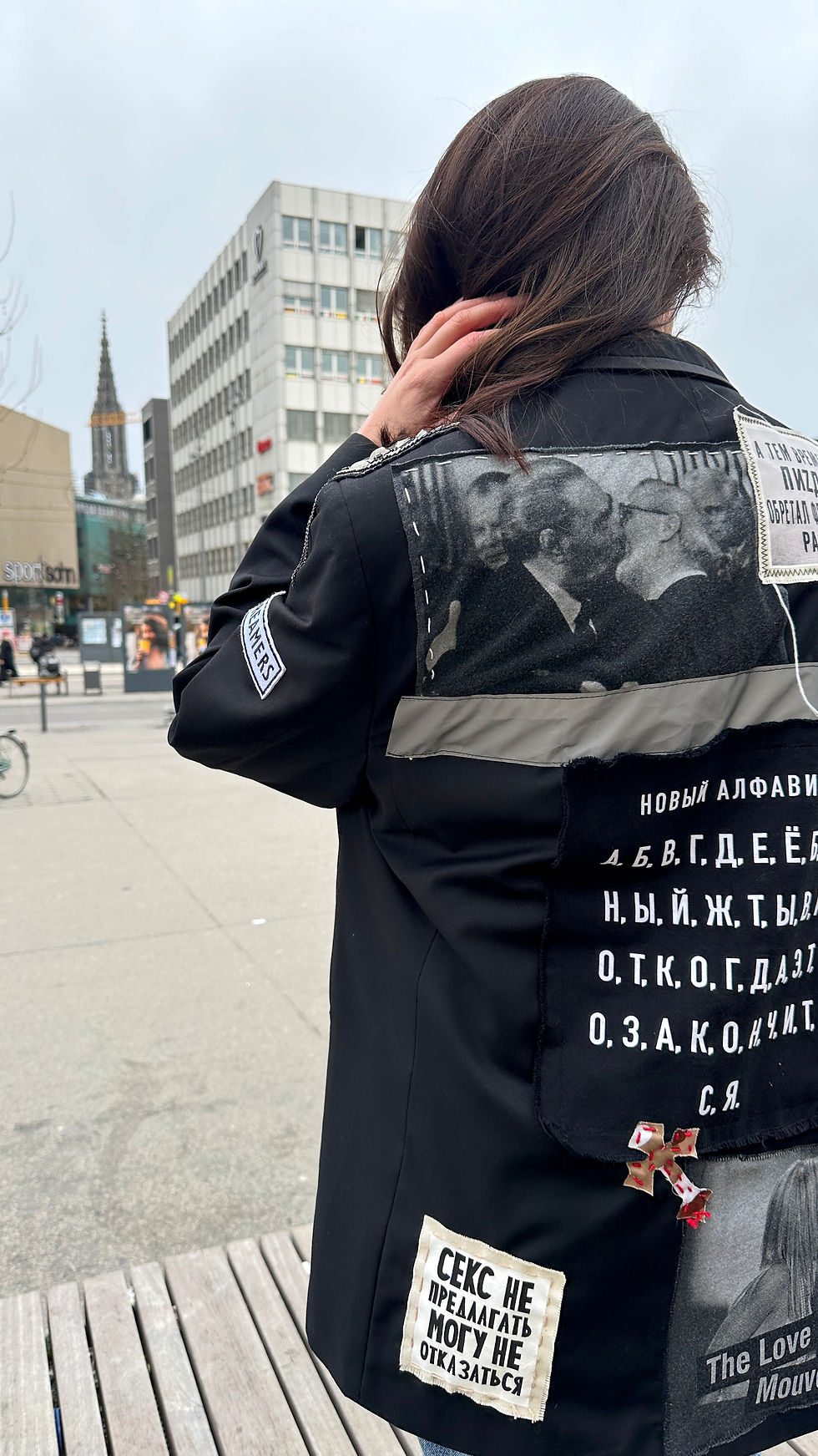 Miniaturbild: Oversized Blazer «A B C»