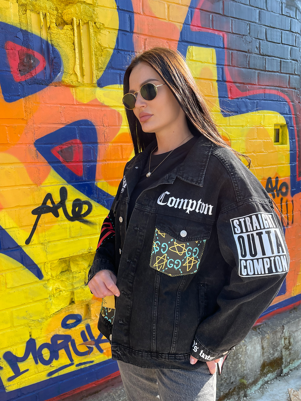 Miniaturbild: Jeansjacke NWA "Compton"