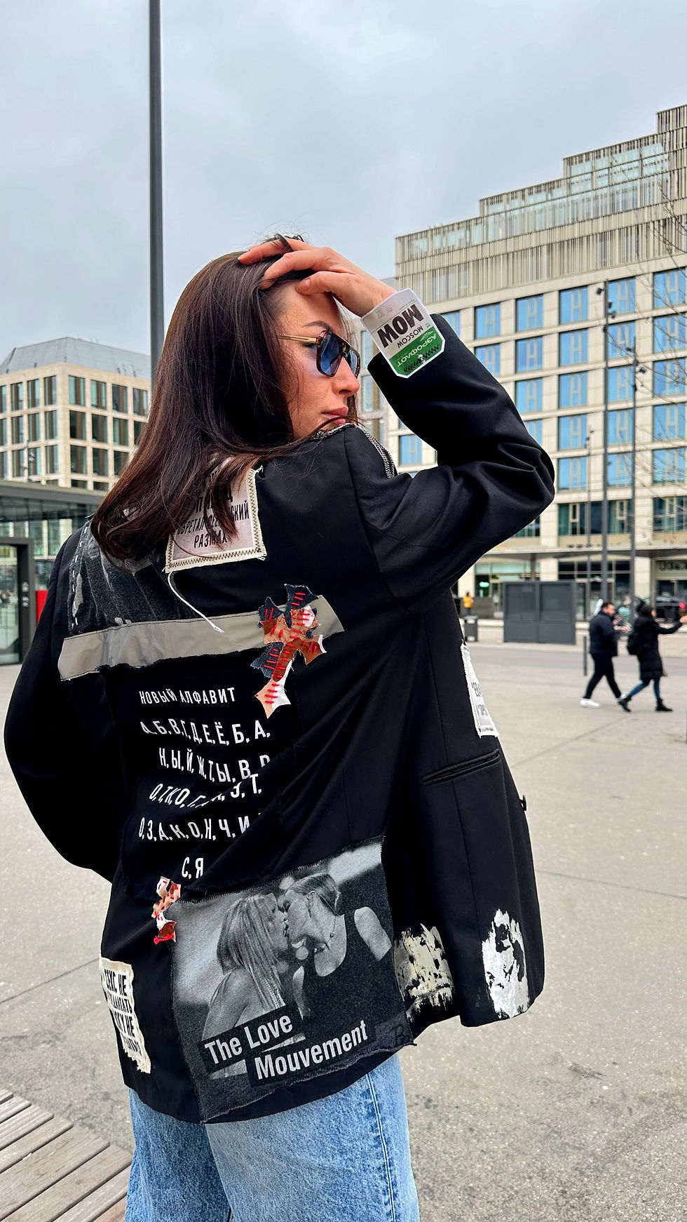 Miniaturbild: Oversized Blazer «A B C»