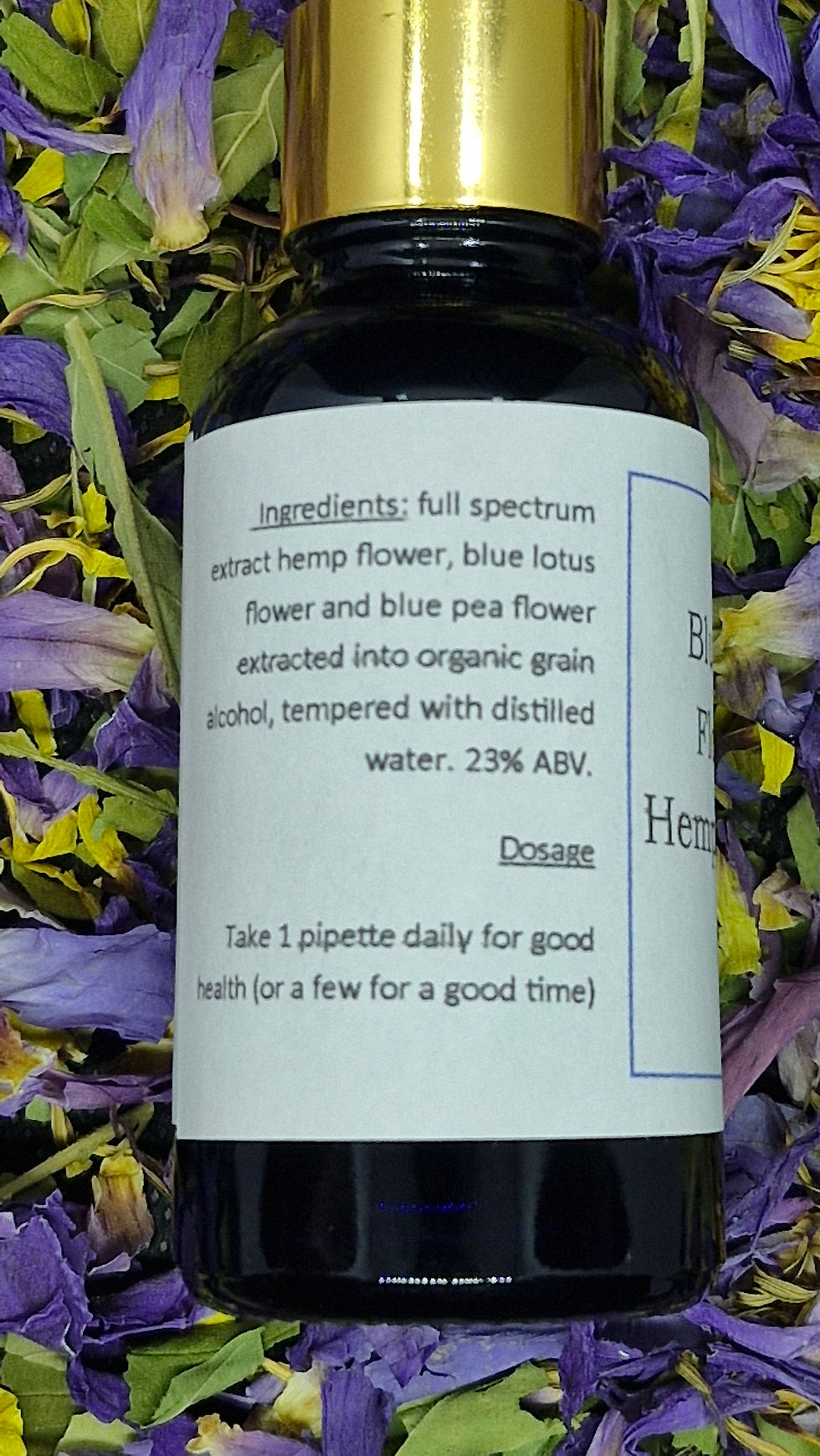 Thumbnail: **McOrganics Blue Lotus Flower and Full Spectrum Hemp Flower Tincture (30ml)**