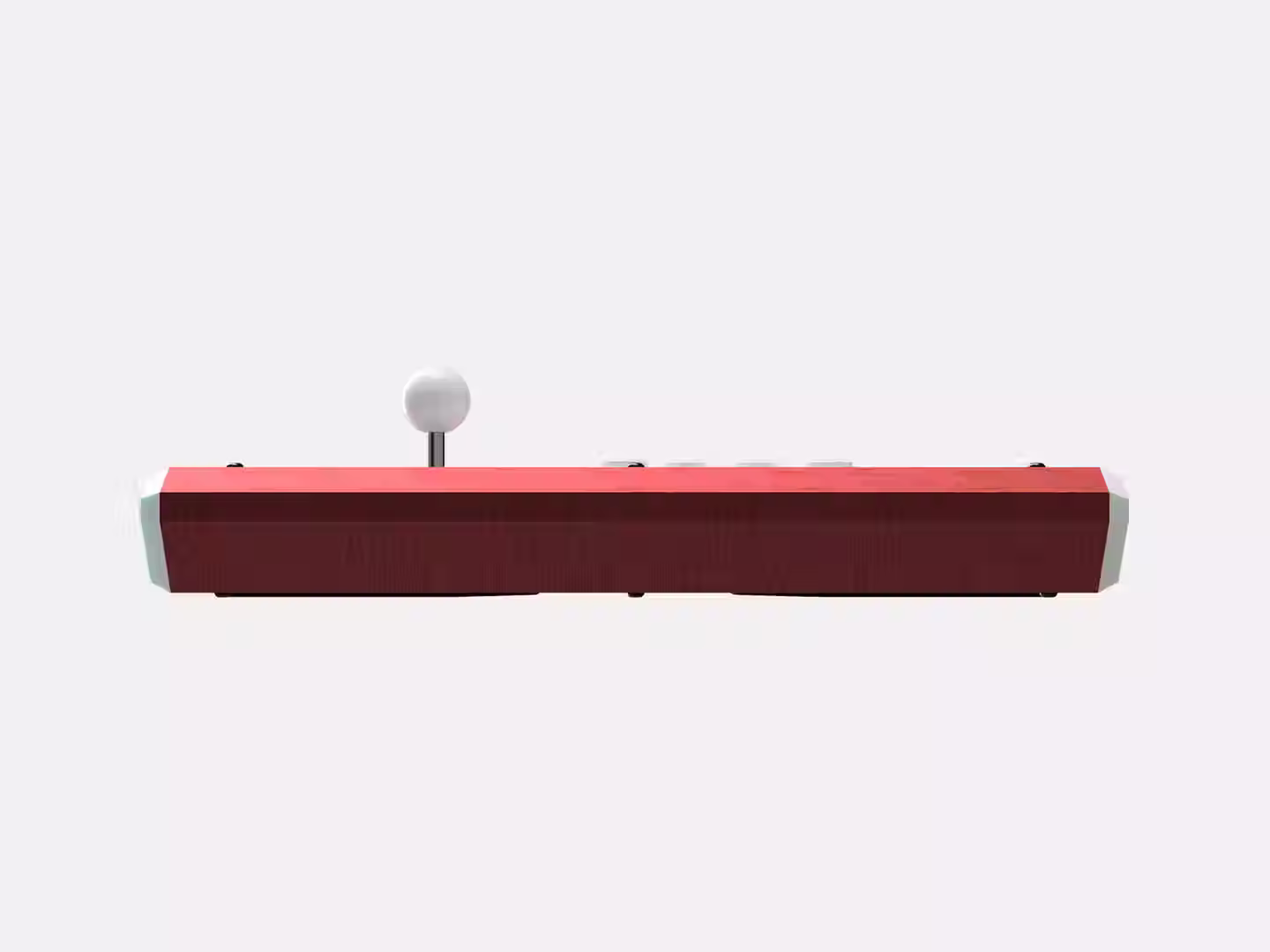 Red Octopus Arcade Stick