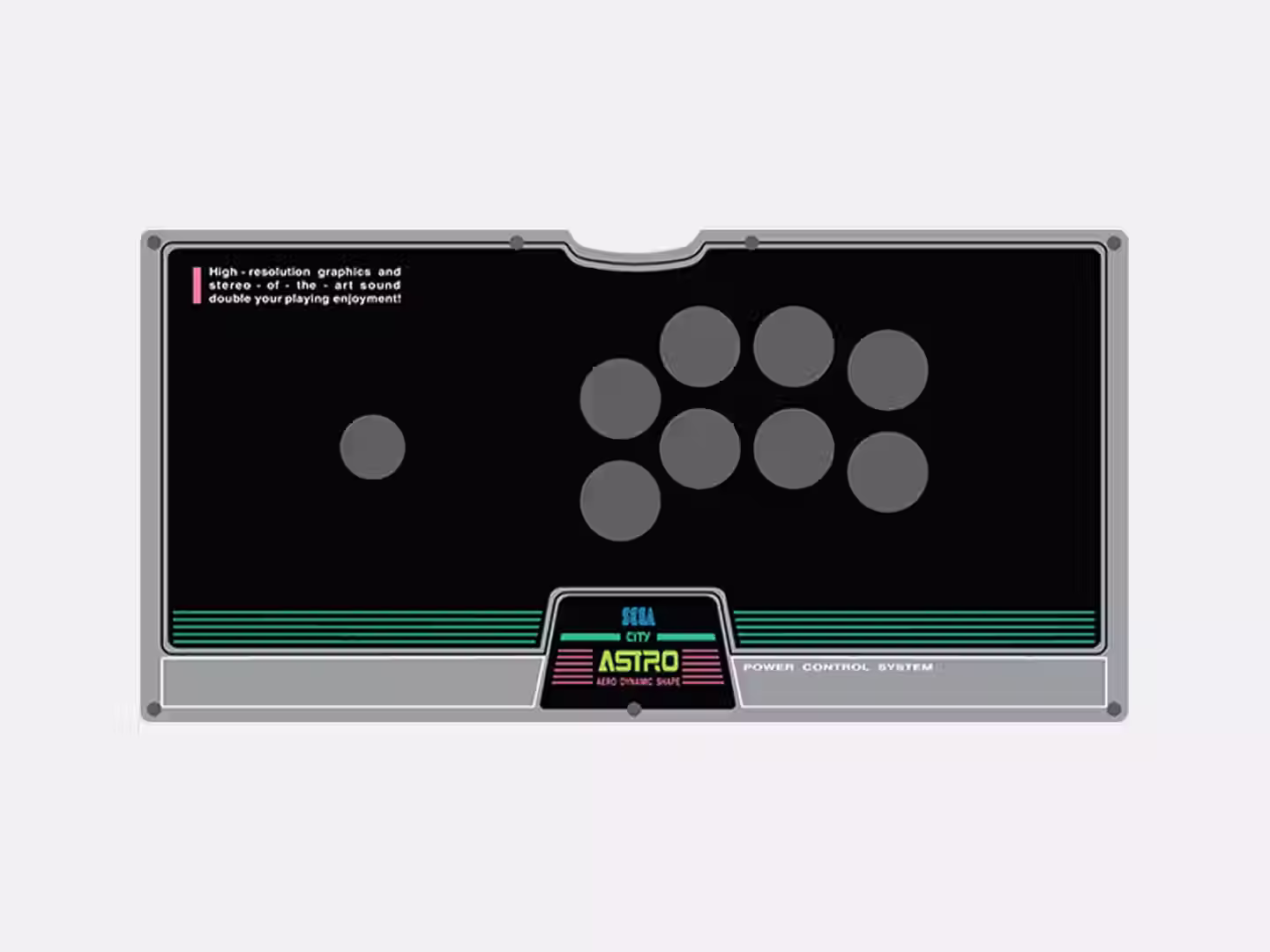 Astro City Artwork for Octopus Arcade Stick