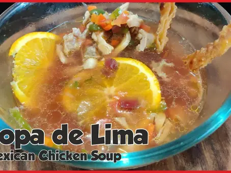 Sopa De Lima (Mexican Chicken Soup)