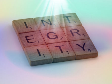 Intégrité sous forme de scrabble