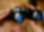 Observer looking with binoculars