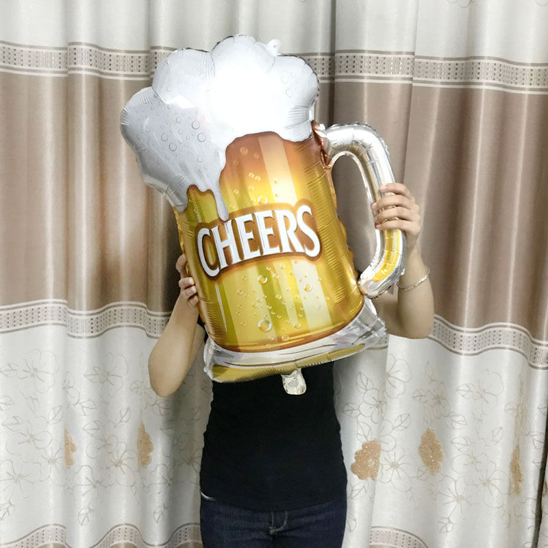 Thumbnail: Big Helium Balloon Champagne Goblet Balloon Wedding Birthday