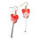Miniature : Earring For Women Resin Lollipop Drop Earrings Children Jewellery Custom Made 