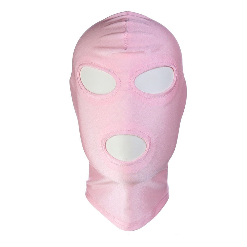 縮圖：Mask Spandex Lycra Hood Bdsm SM Role Playing Game Erotic Latex 