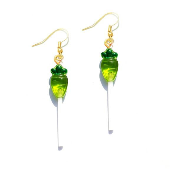 縮圖：Earring For Women Resin Lollipop Drop Earrings Children Jewellery Custom Made 