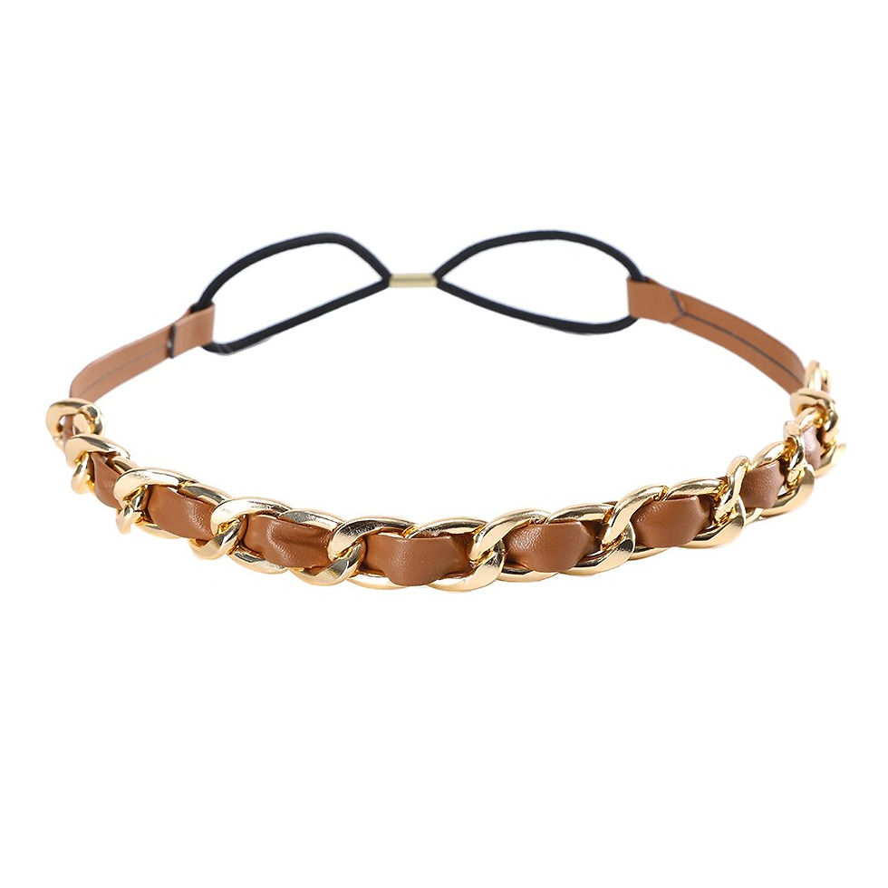 Μικρογραφία: Haimeikang Simple Rhinestone Headband For Women White Headband Hair Accessories